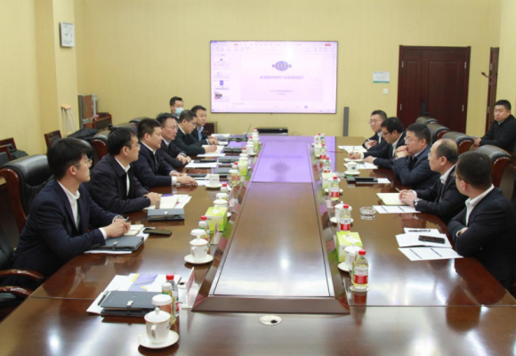 周恩利会见中化学建设投资集团有限公司党委书记、董事长郑江一行