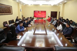 公司工会召开第一届“中国化学杯”羽毛球比赛赛前动员大会