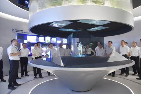 尹伊赴中国化学赛鼎宁波公司调研指导工作