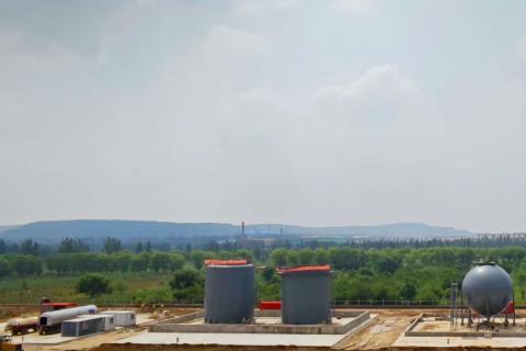 公司承建中煤平朔国家危险化学品应急救援基地圆满完工