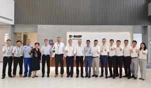 莫鼎革到巴斯夫湛江一体化基地项目调研指导工作