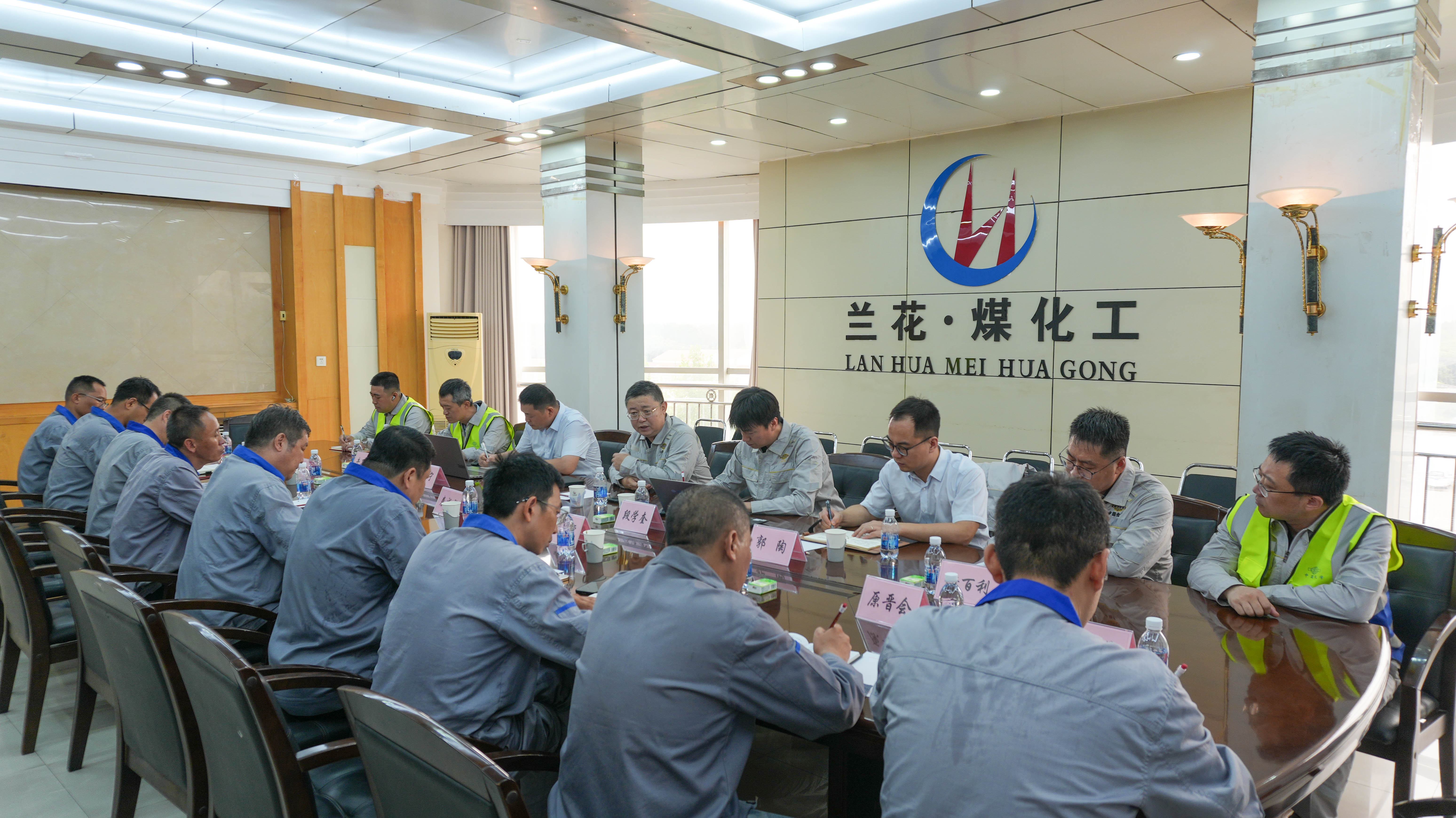 周恩利赴山西兰花气化工程项目现场检查指导工作