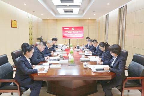 公司党委深入学习宣传贯彻党的二十届四中全会精神