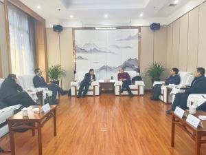 周恩利拜访潞安化工集团党委书记、董事长王志清