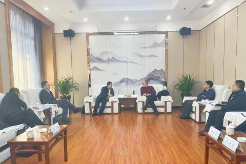 周恩利拜访潞安化工集团党委书记、董事长王志清