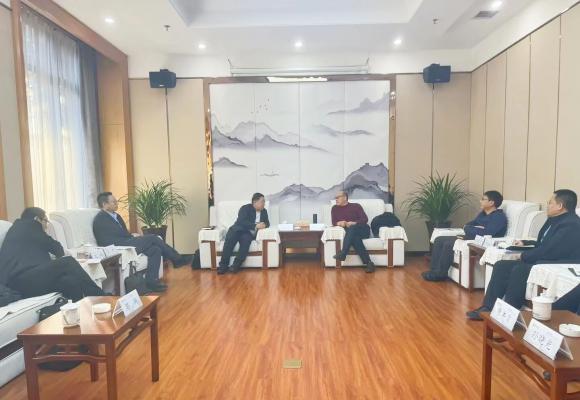 周恩利拜访潞安化工集团党委书记、董事长王志清