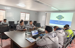 吉利一行赴运城市官道河项目开展调研及安全带班检查